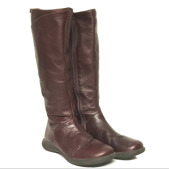 Camper Shoes - Camper leather knee high boots